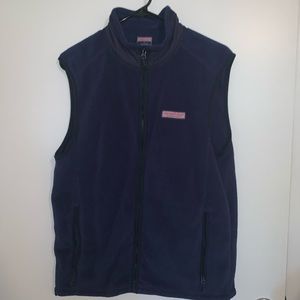Men’s vineyard vines fleece vest